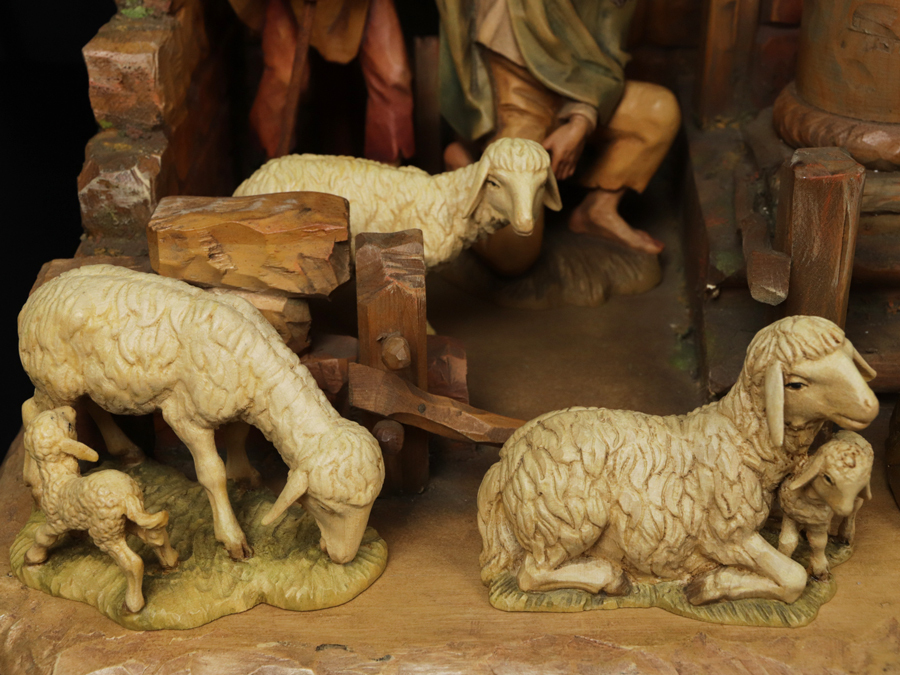 魁◇超稀少! 大作 ANRI woodcarving アンリ木彫 WalterWalter Bacher
