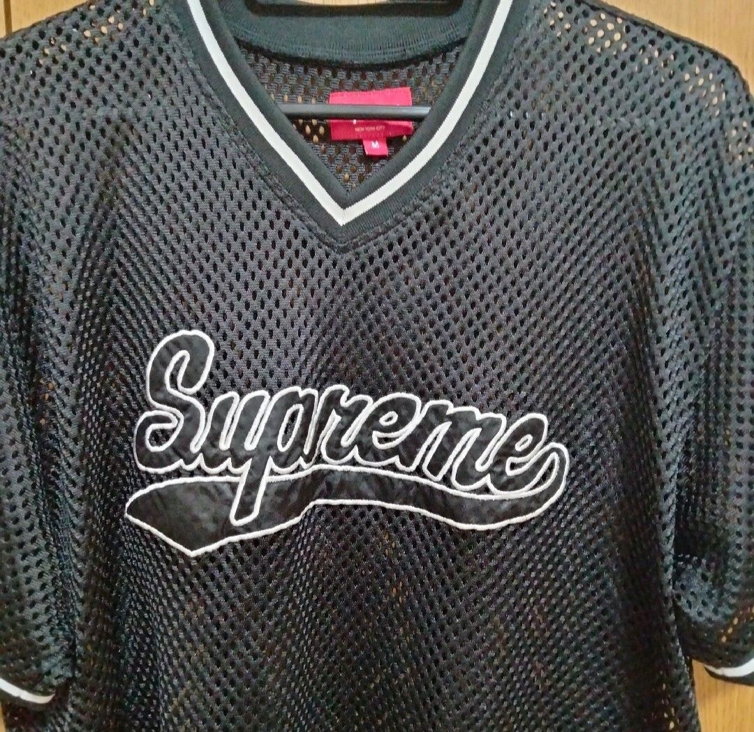 シュプリームメッシュTシャツ supreme mesh Baseball Top｜PayPayフリマ