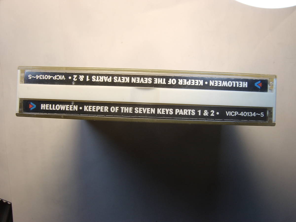 ♪　中古ＣＤ　 ハロウィン Helloween　/　守護神伝 Keeper of the Seven Keys PARTS 1 & 2 ～完全版 　CD2枚組　国内盤　♪ _画像7