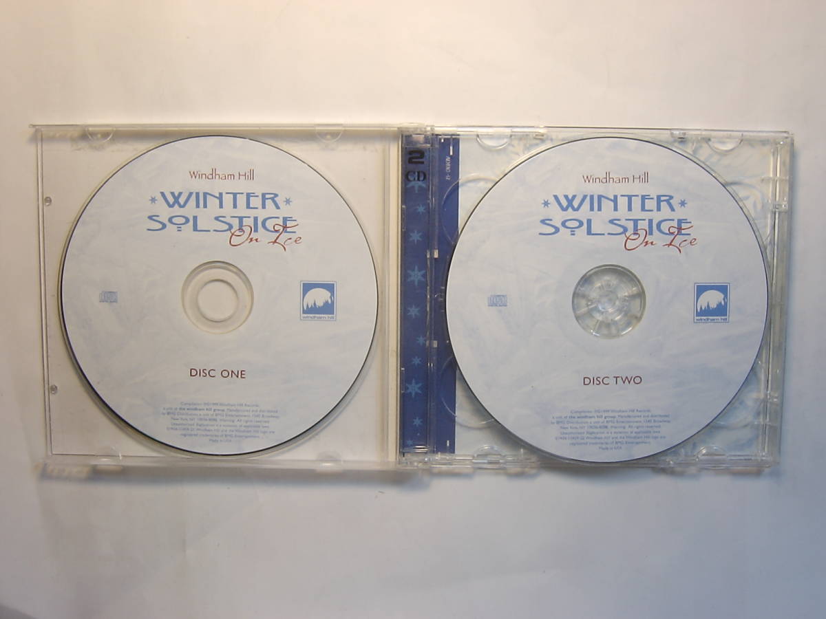 ♪　希少・中古ＣＤ　 WINDHAM HILL ARTISTS　/　Winter Solstice On Ice 　CD2枚組　タイトル表紙無し　♪ _画像2