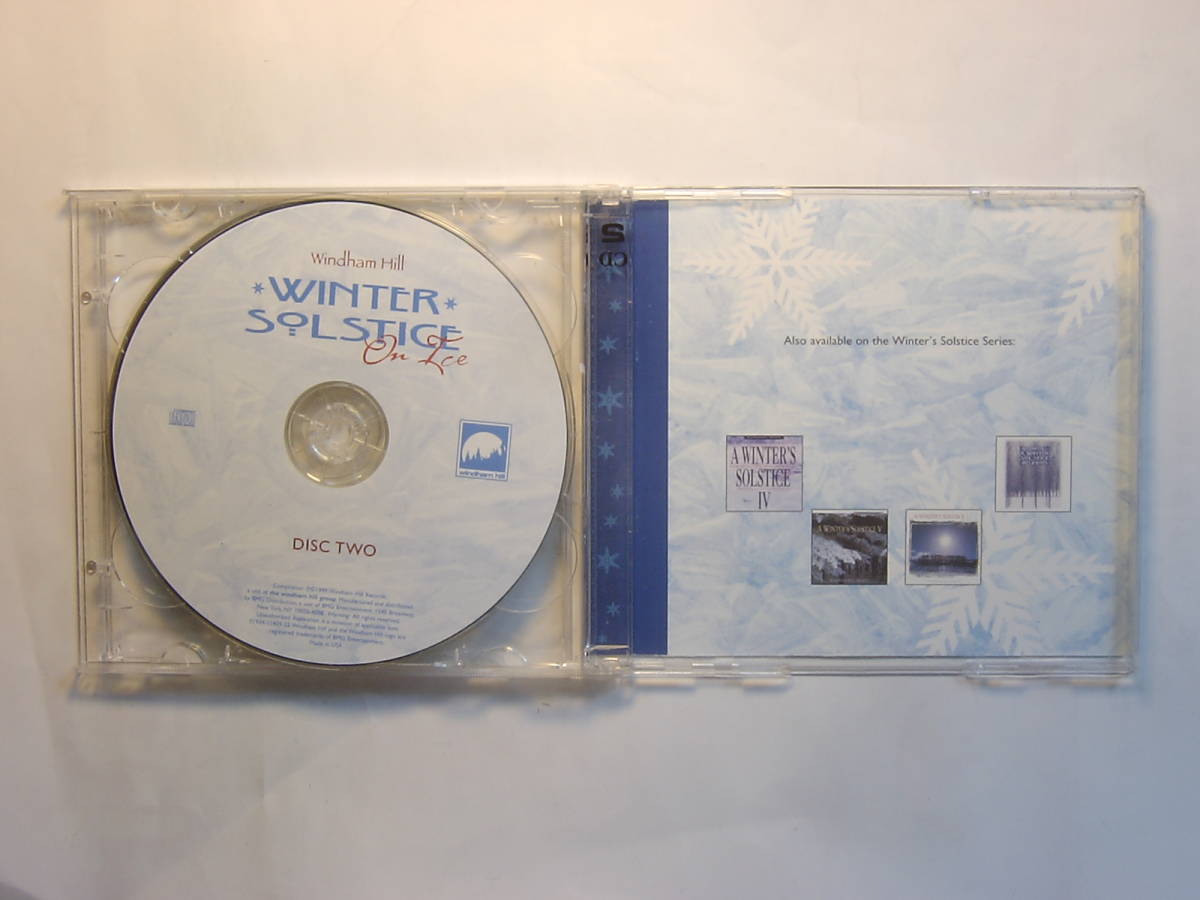 ♪　希少・中古ＣＤ　 WINDHAM HILL ARTISTS　/　Winter Solstice On Ice 　CD2枚組　タイトル表紙無し　♪ _画像7