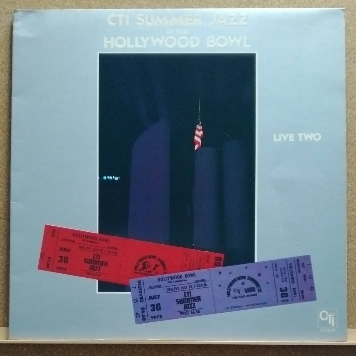 LP(Jazz,希少,’77年盤)CTI オール・スターズ・ライヴVol.2 / CTI SUMMER JAZZ at the Hollywood Bowl LIVE TWO【同梱可能6枚まで】051018_画像1