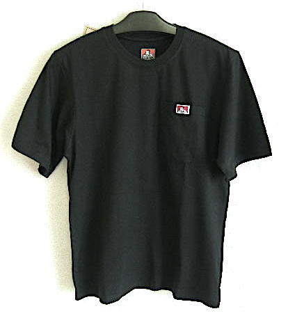 ●新品●ベンデイビス ヘビーウエイト ポケット付Tシャツ  USA企画商品  S ブラック の画像1