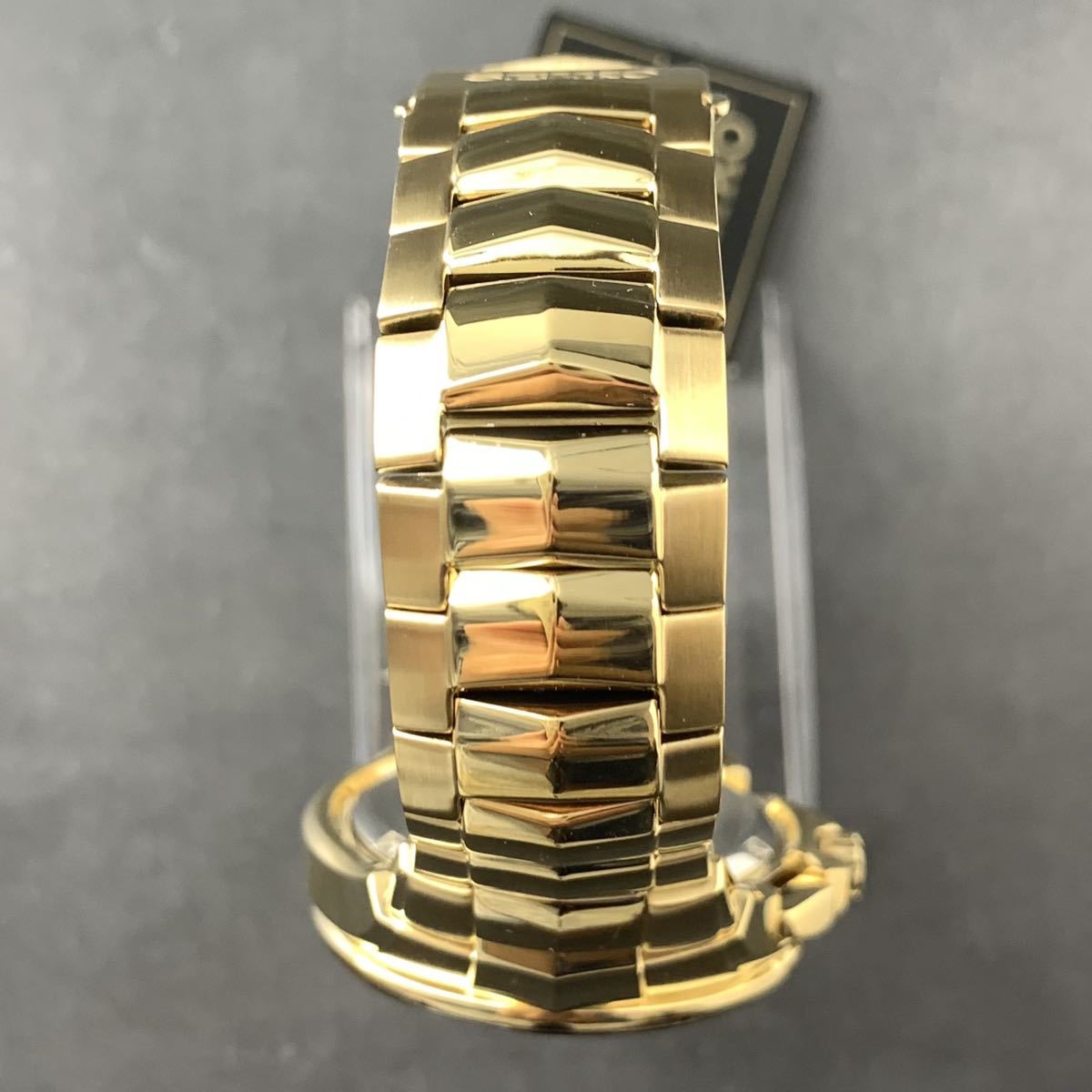【新品訳あり】セイコー上級コーチュラ SSC700 パーペチュアル クロノグラフ ソーラー SEIKO メンズ腕時計 ゴールド_画像4