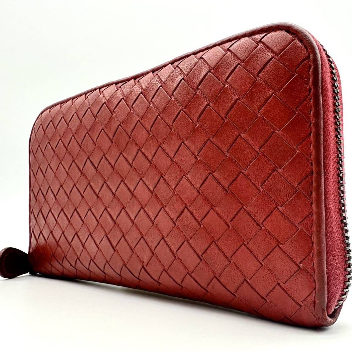 極美品】ボッテガヴェネタ BOTTEGA VENETA 財布 長財布 ジッピー
