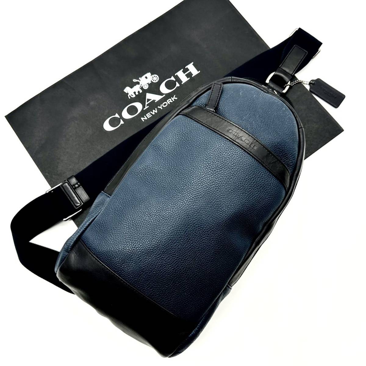 極美品】コーチ COACH スリング パック ショルダーバッグ ボディバッグ