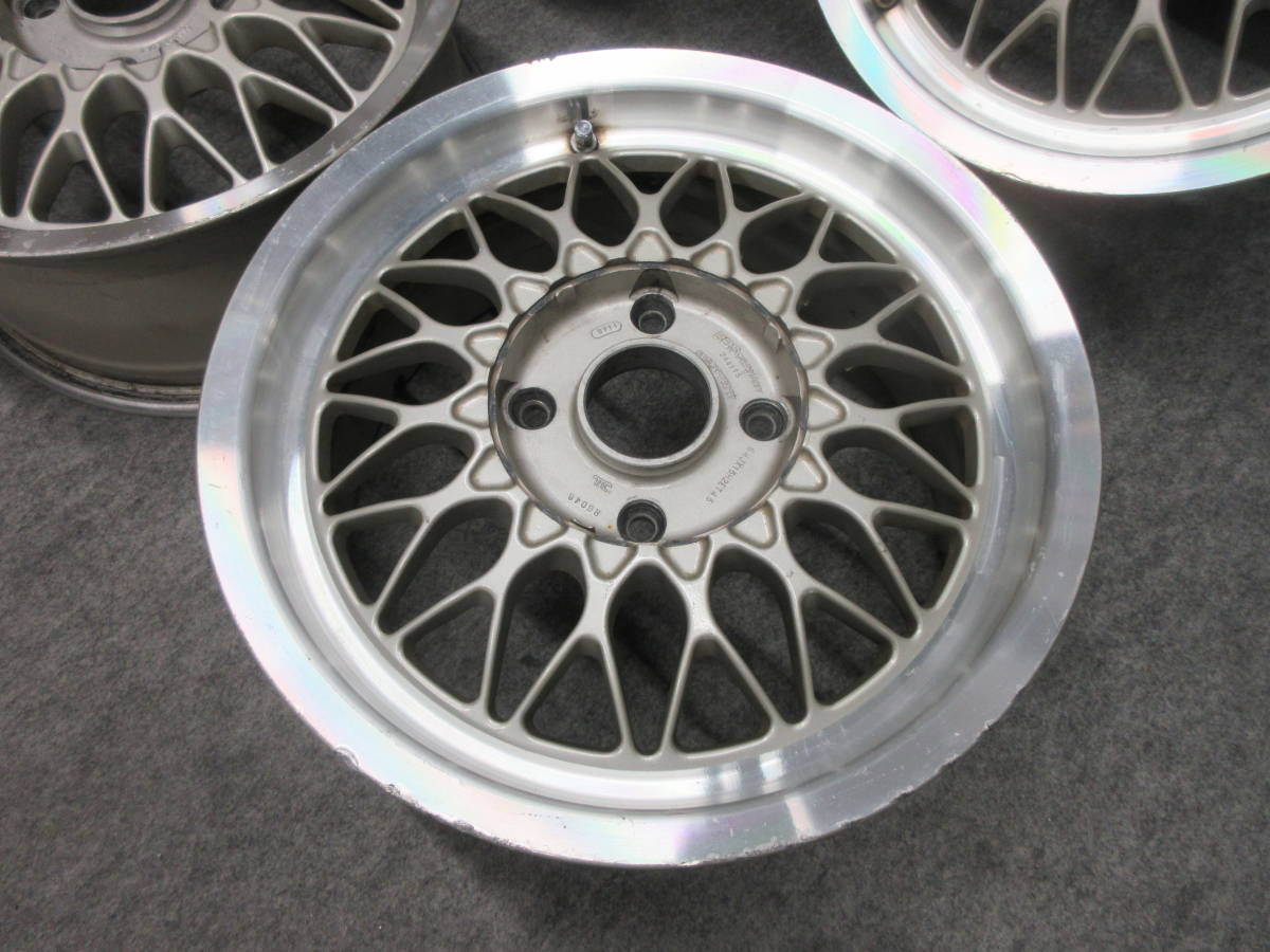 BBS RG 15 -inch with translation RG048 86 NISSAN 180SX Prelude Accord Leopard 100-4H processing to repair base 