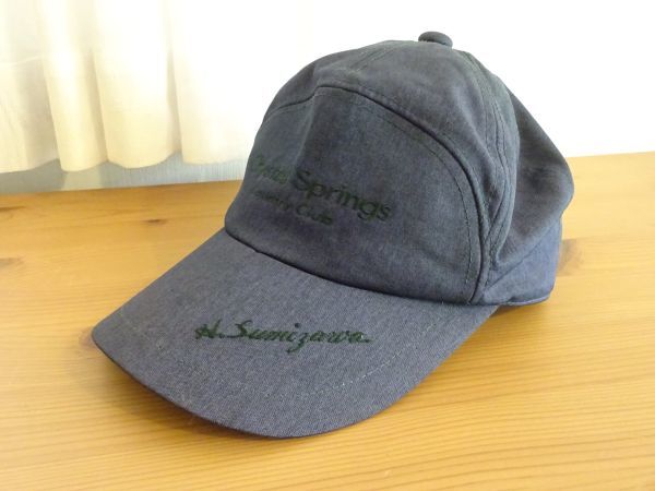 X Crystal Springs X メンズ・紳士 アウトドアキャップ 紺色帽子 スタイルハット サイズ５６cm〜５９cm キャップ 帽子の画像6