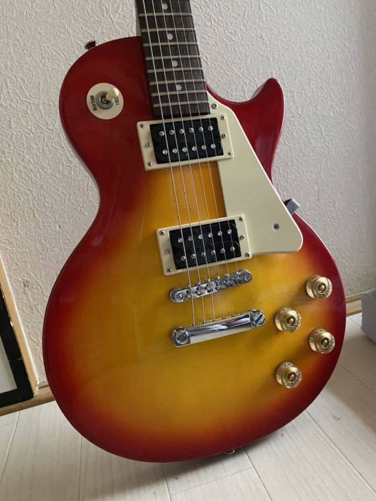 Epiphone Les Paul 100 エピフォンレスポール チェリーサンバースト_画像3