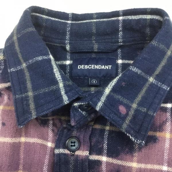 DESCENDANT 1 ディセンダント シャツ、ブラウス 長袖 長袖シャツ チェック Shirt Blouse マルチカラー / マルチカラー / 10025184_画像3