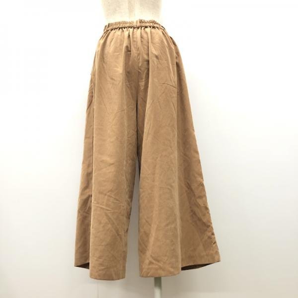 INGNI M wing pants other wide pants gaucho bottom tea / Brown / 10026890