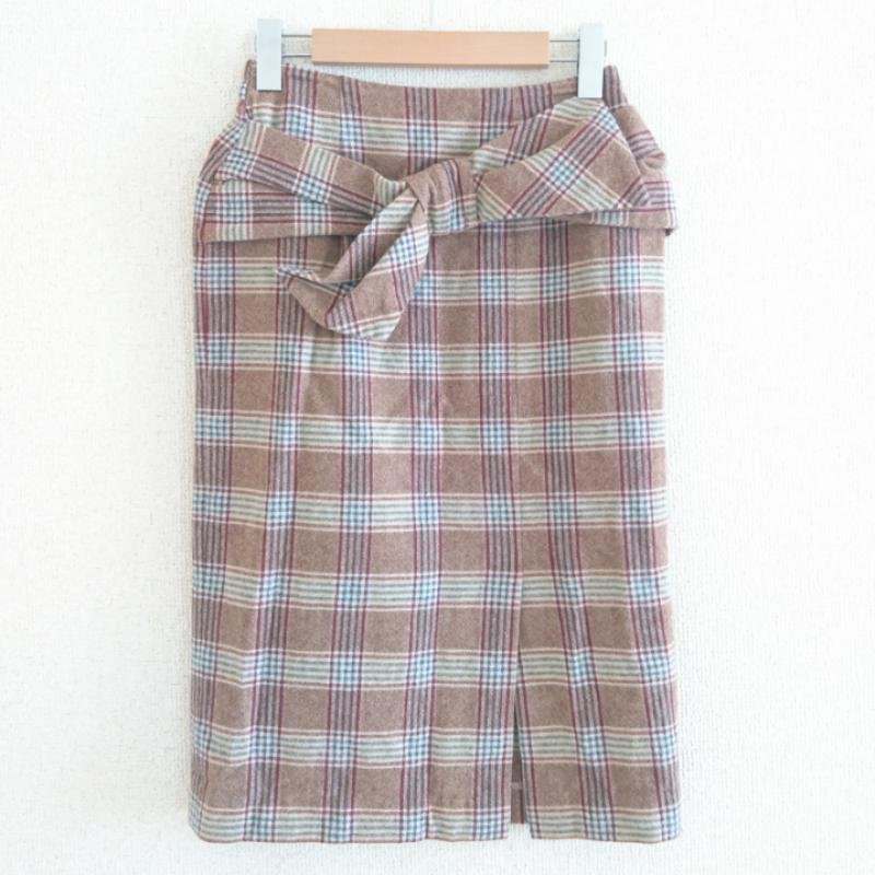 Ennea 36 エンネア スカート ひざ丈スカート Skirt Medium Skirt マルチカラー / マルチカラー / 10006525