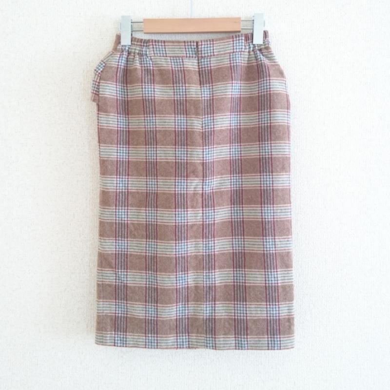 Ennea 36 エンネア スカート ひざ丈スカート Skirt Medium Skirt マルチカラー / マルチカラー / 10006525