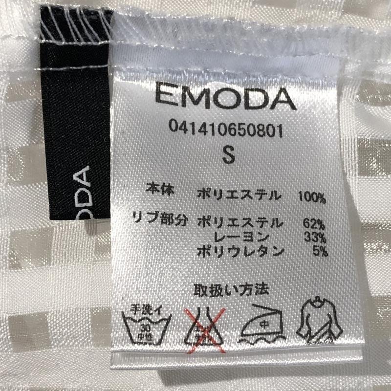 EMODA S エモダ シャツ、ブラウス 長袖 Shirt Blouse 白 / ホワイト / 10012996_画像7