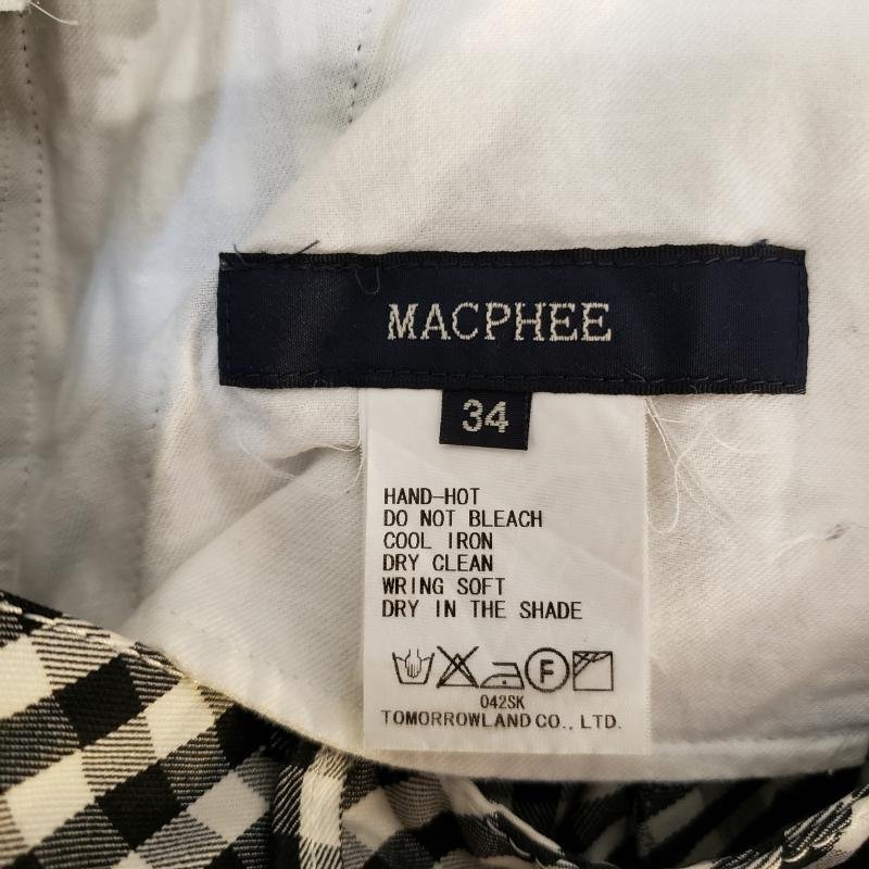 MACPHEE 34 マカフィー パンツ スラックス テーパードパンツ Pants Trousers Slacks 10014151_画像3