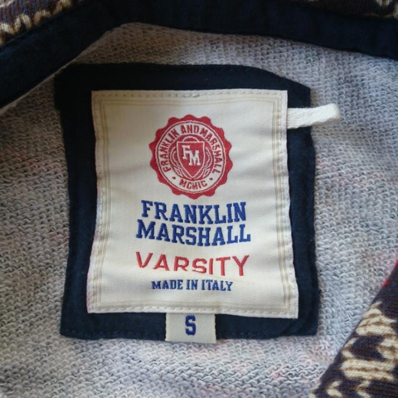 FRANKLIN&MARSHALL S Frank Lynn Marshall Parker long sleeve Hooded Sweatshirt Hoodie 10016684