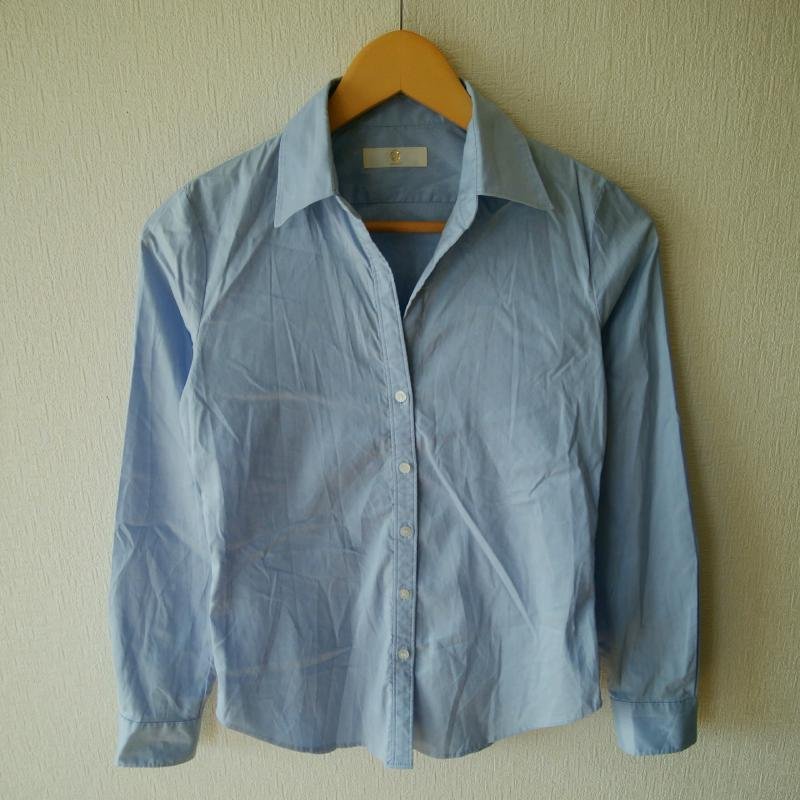 LESOUK 36 ルスーク シャツ、ブラウス 長袖 Shirt Blouse 青 / ブルー / 10016213_画像1