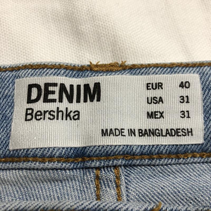 Bershka 31インチ ベルシュカ パンツ デニム、ジーンズ Pants Trousers Denim Pants Jeans インディゴ / インディゴ / 10016934_画像9