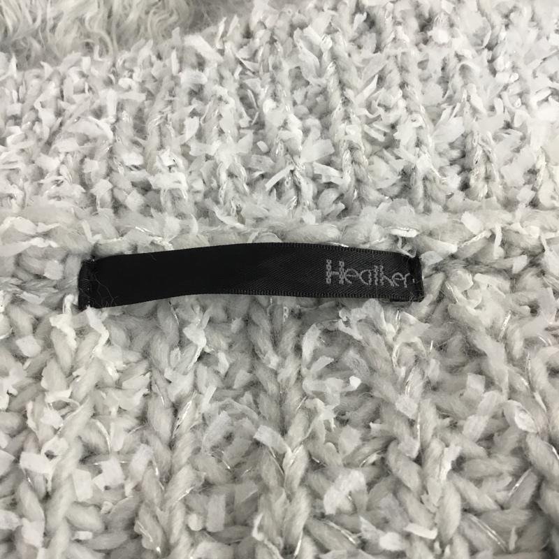 Heather FREE ヘザー ニット、セーター 長袖 HE061015CF Knit Sweater 灰 / グレー / 10063628