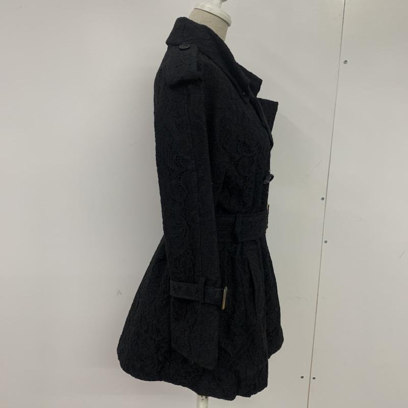 DEICY 1 デイシー コート トレンチコート レース Coat 黒 / ブラック / 10041535_画像2