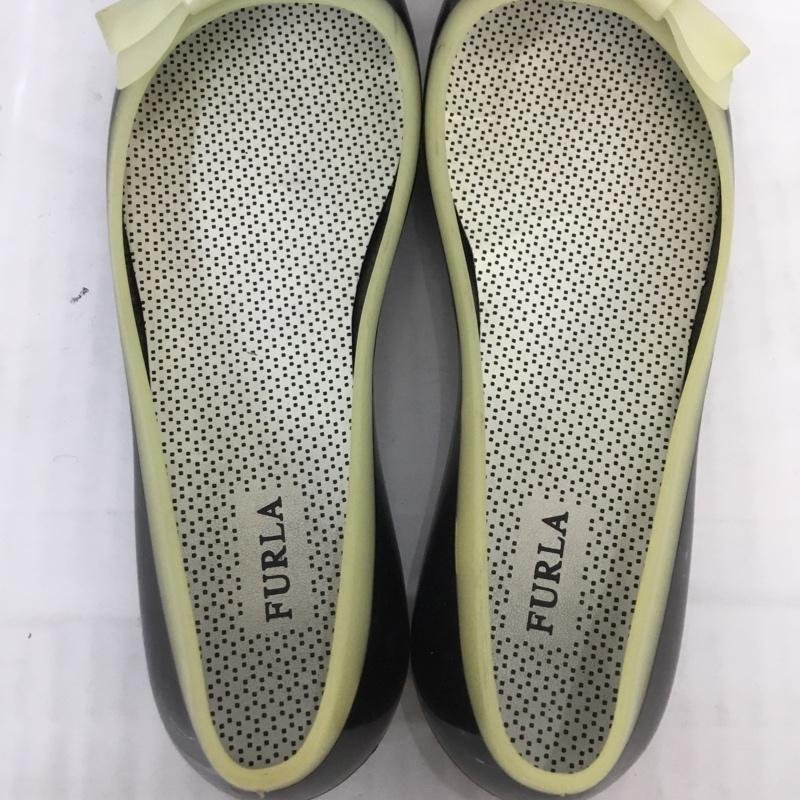 FURLA inscription less Furla pumps pumps rain shoes Flat ballet shoes 35 Pumps 10067082