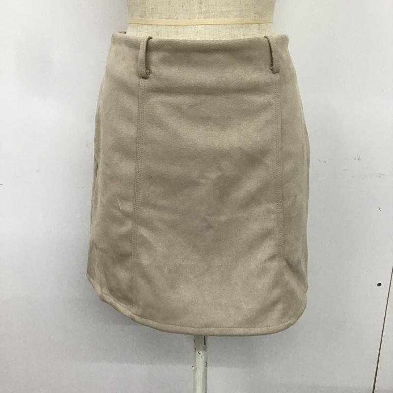 Heather M ヘザー スカート ミニスカート HE050061CF 台形スカート Skirt Mini Skirt Short Skirt ベージュ / ベージュ / 10082039