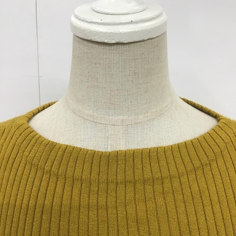 UNITED ARROWS 表記無し ユナイテッドアローズ ニット、セーター 長袖 Knit Sweater マスタード / マスタード / 10083279_画像4