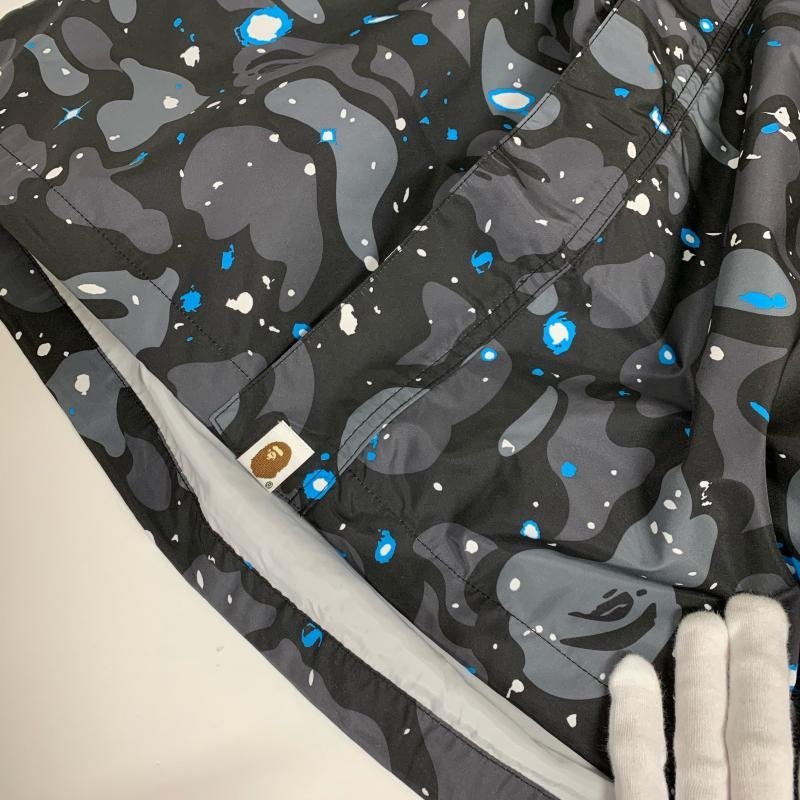 A BATHING APE S アベイシングエイプ ジャケット、上着 ジャンパー、ブルゾン SPACE CAMO LONG HOODIE JACKET Jacket 10015991_画像7