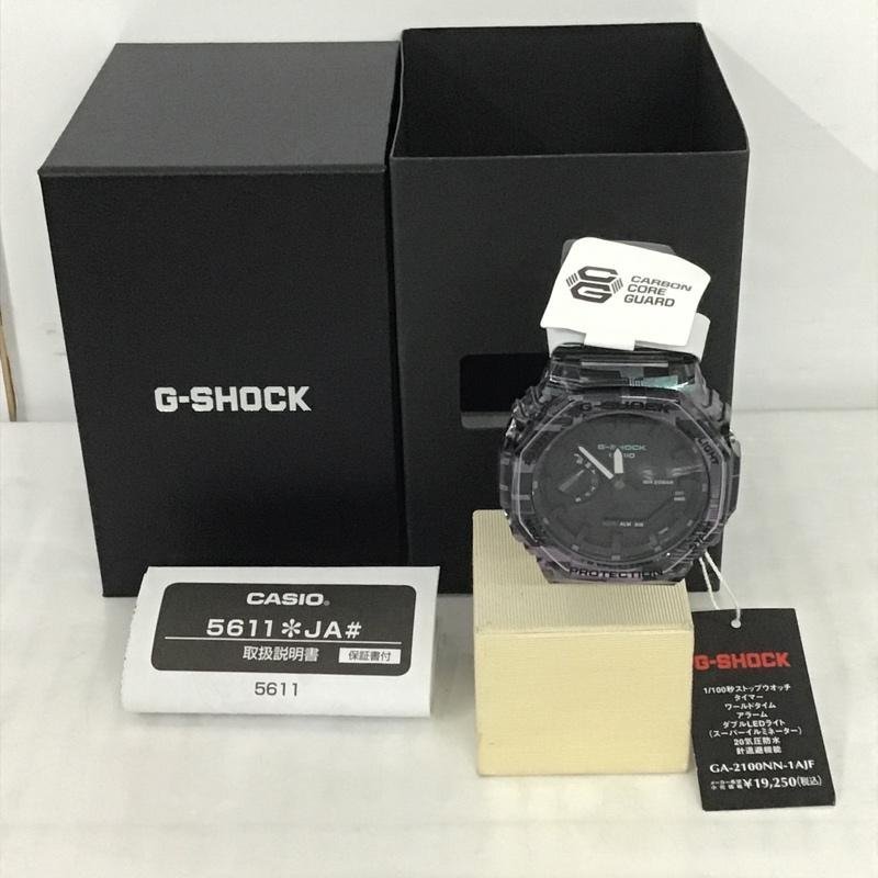 G-SHOCK 表記無し ジーショック 腕時計 アナログ（クォーツ式） GA-2100NN スケルトン 箱有 Watch Analog (Quartz) 10080005