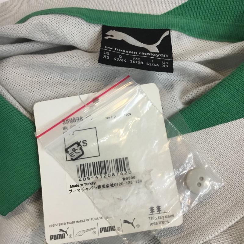 PUMA XS プーマ ポロシャツ 半袖 Polo Shirt 灰 / グレー / 10054344_画像8