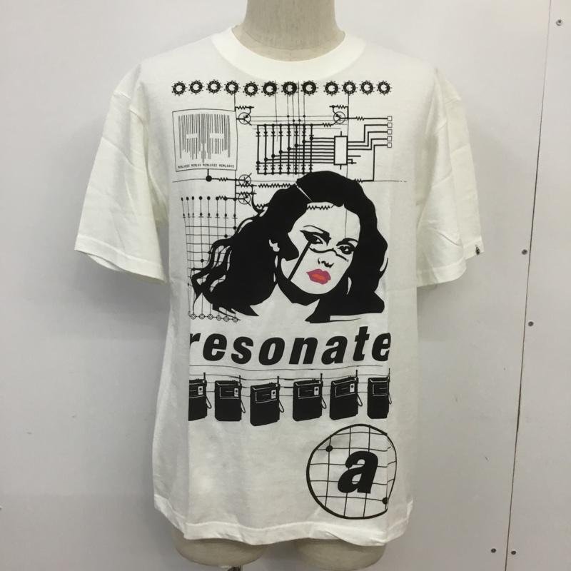 RESONATE GOODENOUGH M リゾネイトグッドイナフ Tシャツ 半袖 グラフィック T Shirt 白 / ホワイト / 10069428