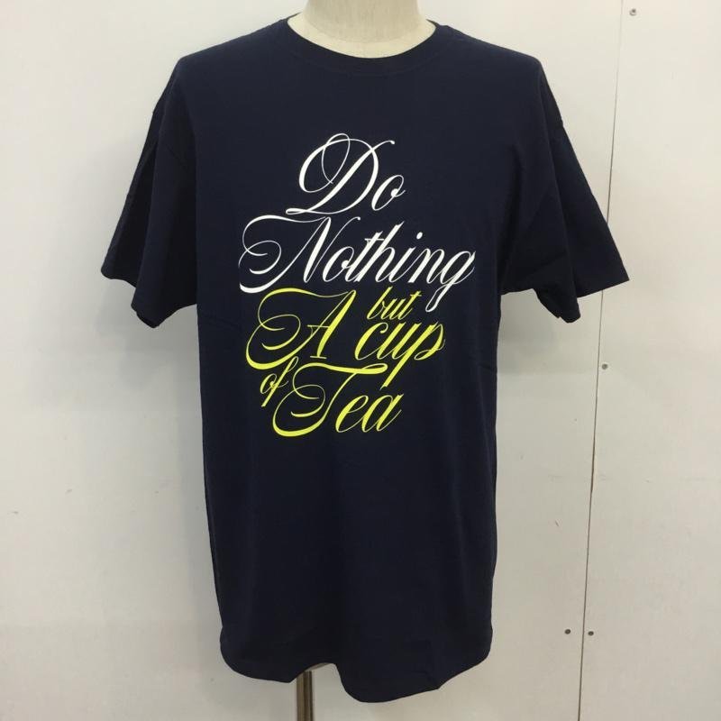 do nothing congress M ドゥーナッシングコングレス Tシャツ 半袖 A Cup of Tea T Shirt 紺 / ネイビー / 10069432