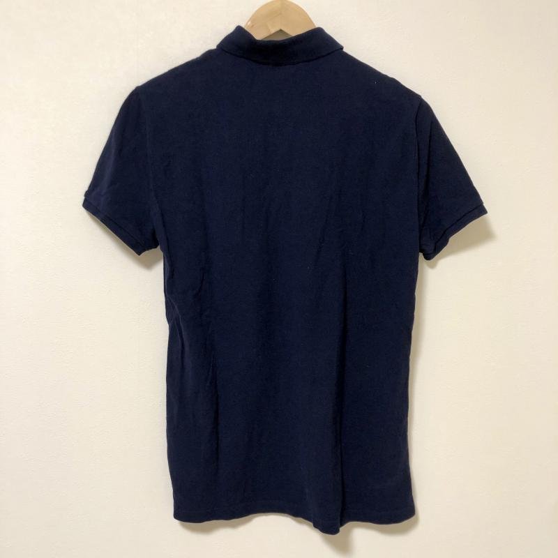 RALPHLAUREN M ラルフローレン ポロシャツ 半袖 Polo Shirt 紺 / ネイビー / X 白 / ホワイト / 10008265_画像2