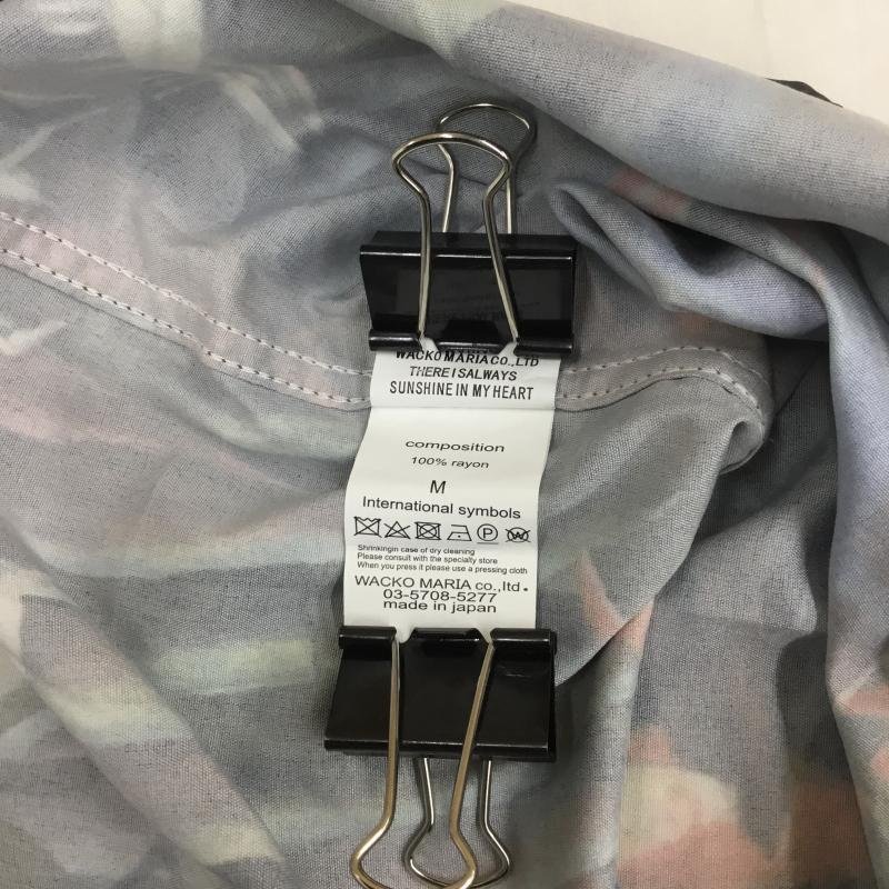 日本最大のブランド WACKO 10096475 Blouse Shirt オープンカラー