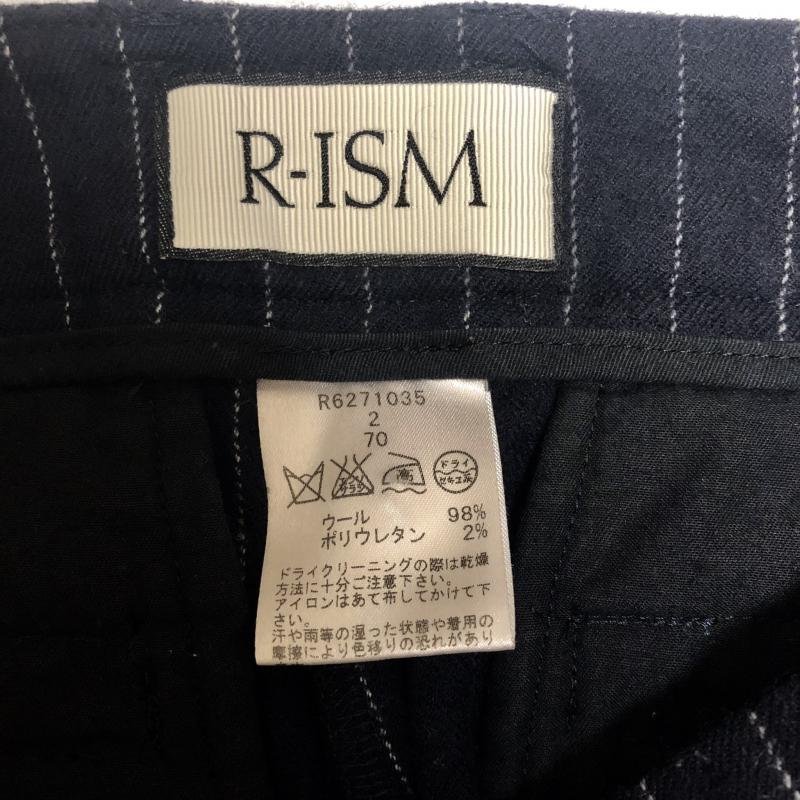 R-ISM 2 リズム パンツ スラックス Pants Trousers Slacks 紺 / ネイビー / X 白 / ホワイト / 10004775_画像3