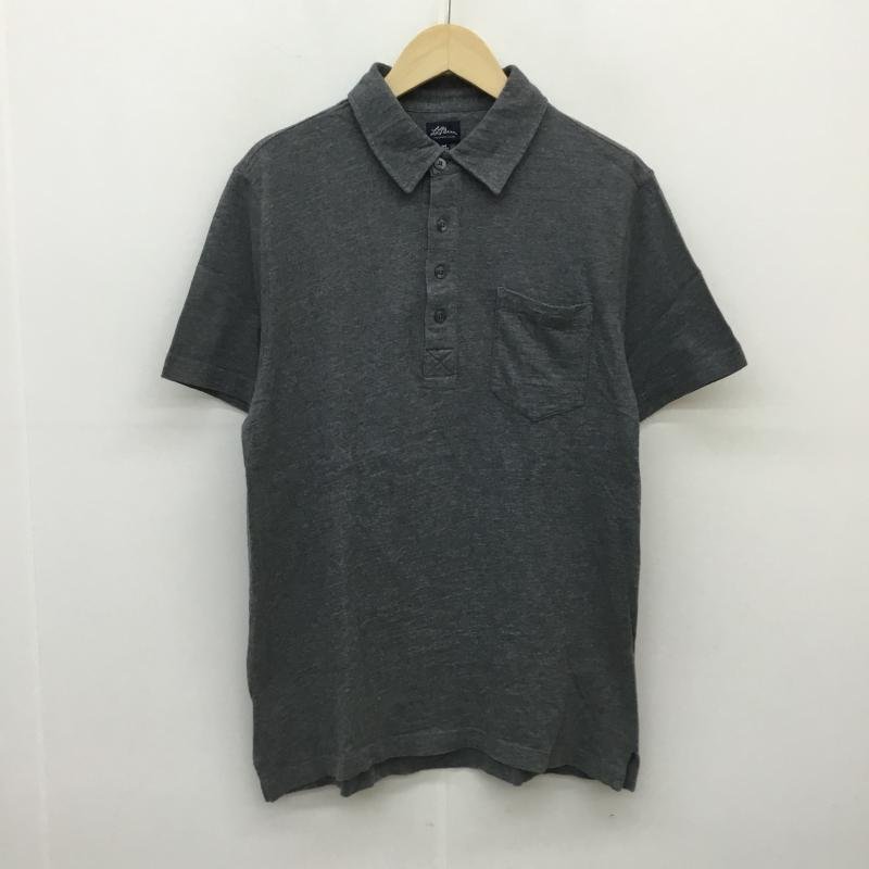 L.L.Bean M エルエルビーン ポロシャツ 半袖 Polo Shirt 灰 / グレー / 10051391_画像1