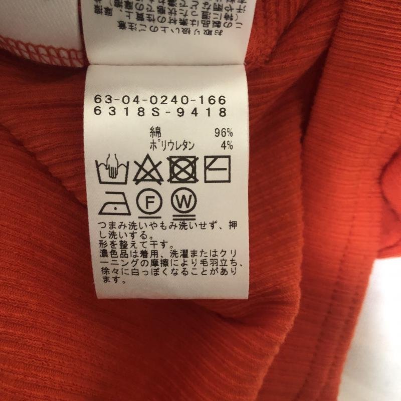Ray BEAMS 表記無し レイビームス ニット、セーター 半袖 Knit Sweater 橙 / オレンジ / 10011612_画像4