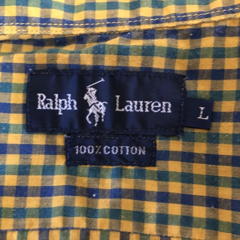 RALPHLAUREN L Ralph Lauren рубашка, блуза короткий рукав Shirt Blouse желтый / желтый / X синий / голубой / X зеленый / зеленый / 10004124