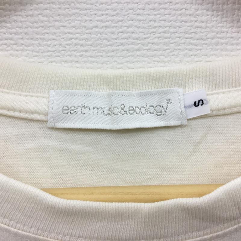 earth music&ecology S アースミュージックアンドエコロジー Tシャツ 半袖 T Shirt 白 / ホワイト / 10000584_画像5