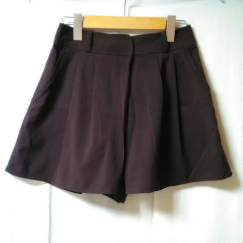 ef-de 7 エフデ パンツ キュロット Pants Trousers Divided Skirt Culottes 茶 / ブラウン / 10002657_画像1