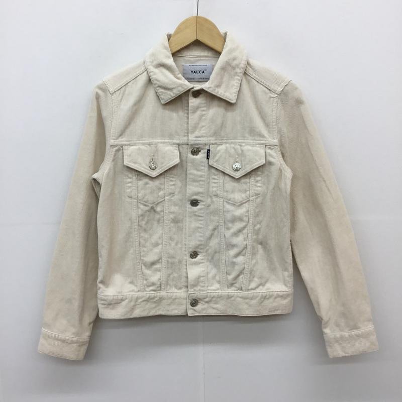 YAECA M ヤエカ ジャケット、上着 ジャケット、ブレザー コーデュロイジャケット Jacket 白 / ホワイト / 10062486