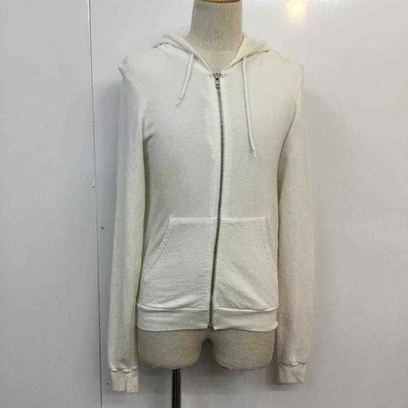 American Apparel S アメリカンアパレル パーカー 長袖 フルジップ Hooded Sweatshirt Hoodie 白 / ホワイト / 10049691_画像1