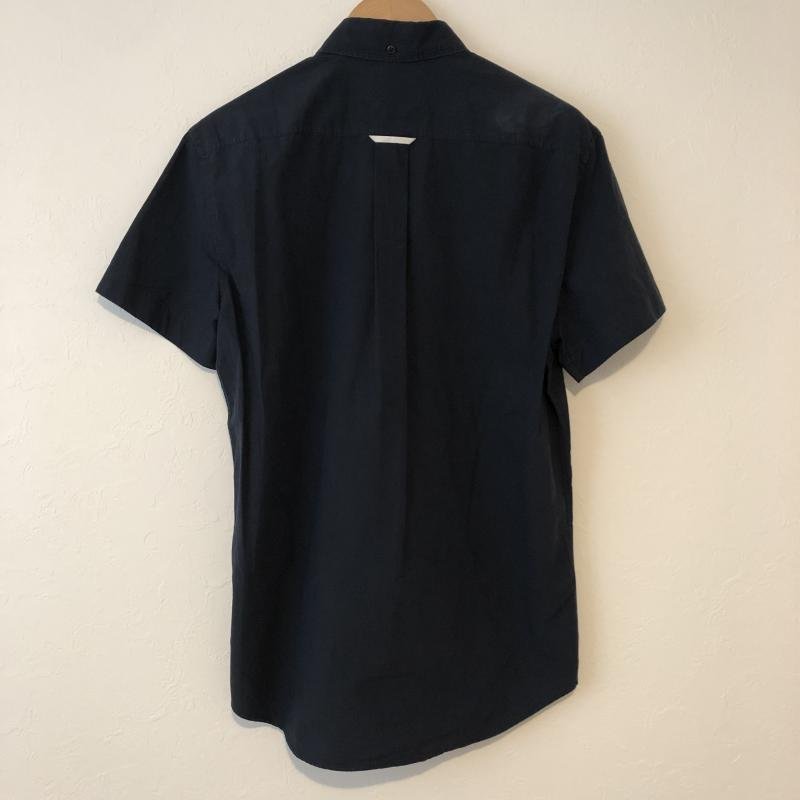 Acne Studios 46 アクネストゥディオズ シャツ、ブラウス 半袖 ボタンダウンシャツ Shirt Blouse 紺 / ネイビー / 10015345の画像2