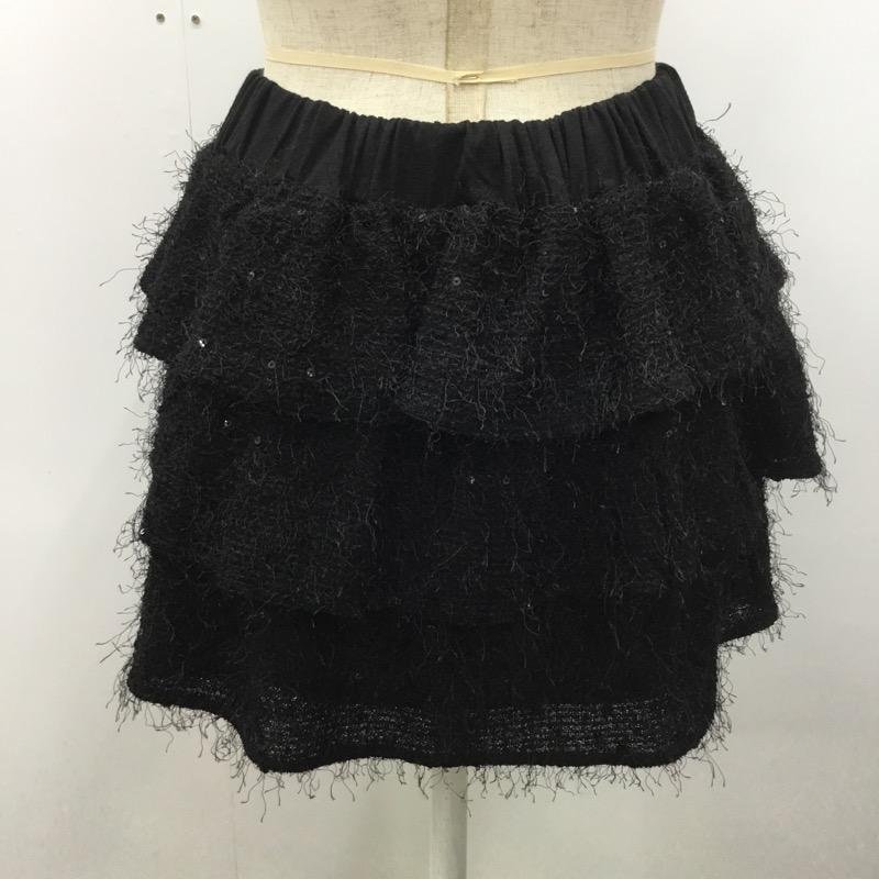 laboratory work M ラボラトリーワーク スカート ミニスカート Skirt Mini Skirt Short Skirt 黒 / ブラック / 10032043_画像3