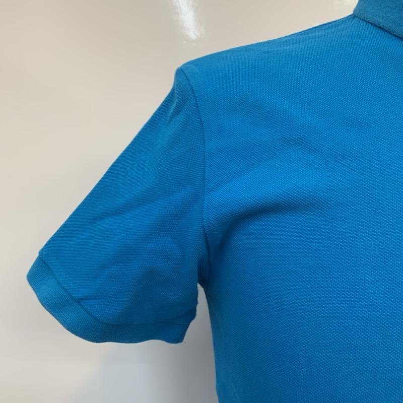 BURBERRY BLACK LABEL 2 バーバリーブラックレーベル ポロシャツ 半袖 ワンポイント 無地 Polo Shirt 水色 / ライトブルー / 10026074_画像6