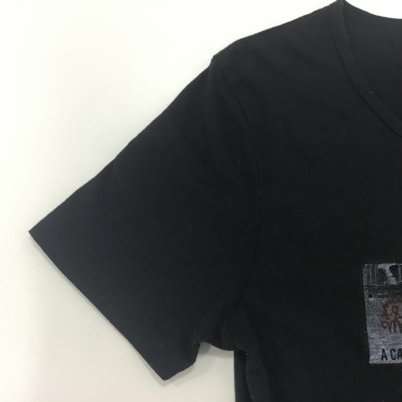 MICHEL KLEIN 46 ミッシェル・クラン Tシャツ 半袖 T Shirt 黒 / ブラック / 10000168_画像5