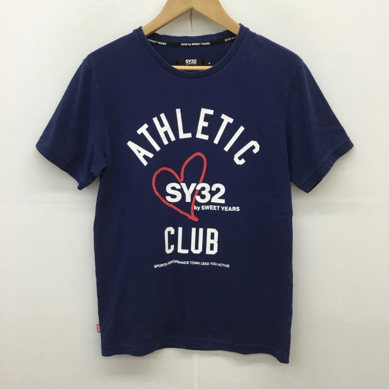 SY32 by SWEET YEARS M エスワイサーティトゥバイスィートイヤーズ Tシャツ 半袖 T Shirt 青 / ブルー / 10068892_画像1