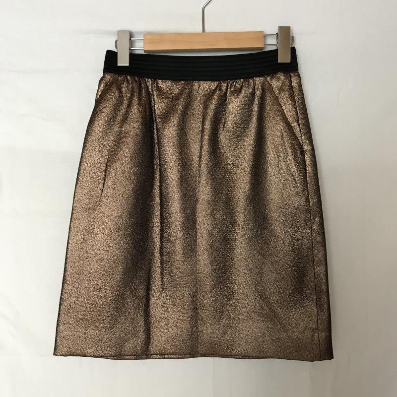UNTITLED 2 アンタイトル スカート ひざ丈スカート Skirt Medium Skirt 茶 / ブラウン / X 黒 / ブラック / 10007106_画像1