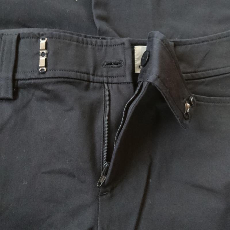 KUMIKYOKU 1 クミキョク パンツ チノパン カプリパンツ Pants Trousers Chino Pants Chinos 黒 / ブラック / 10011688_画像6