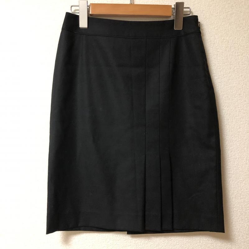 INDIVI 36 インディヴィ スカート ミニスカート Skirt Mini Skirt Short Skirt 黒 / ブラック / 10011246_画像1